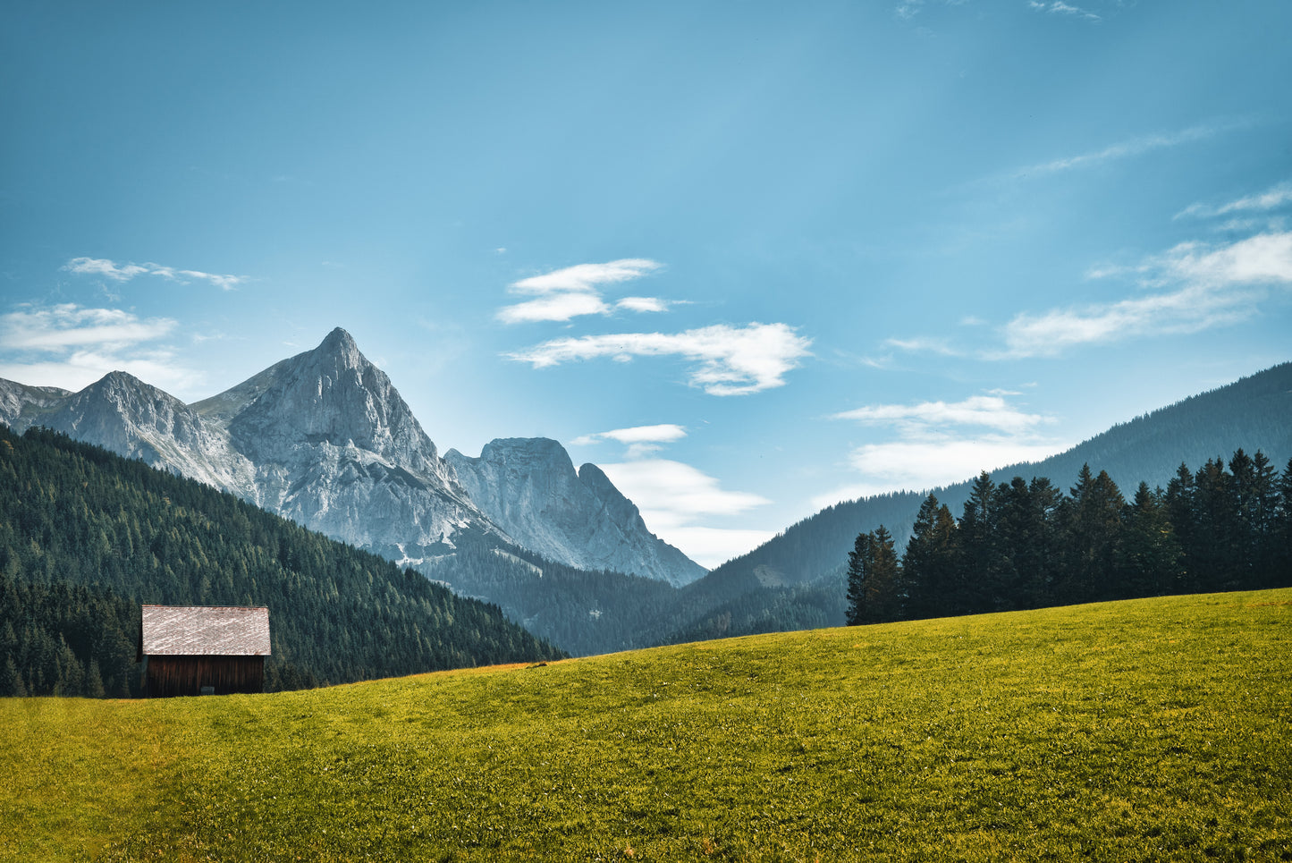 Almhütte im Gesäuse