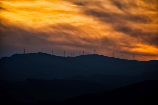 Abendstimmung über der Handalm