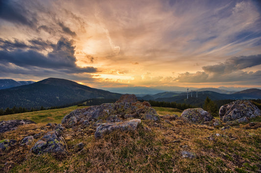 Gaberl Sonnenuntergang